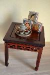 Dollhouse miniature food oriental chinese teapot