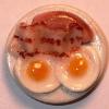 dollhouse miniature breakfast
